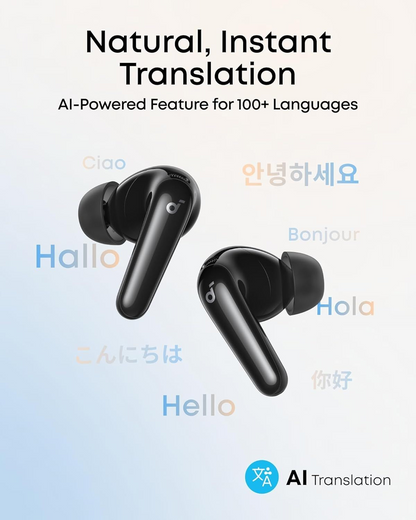 Handsfree Bluetooth Anker Soundcore R60i, TWS, ANC, Negro D1202G11