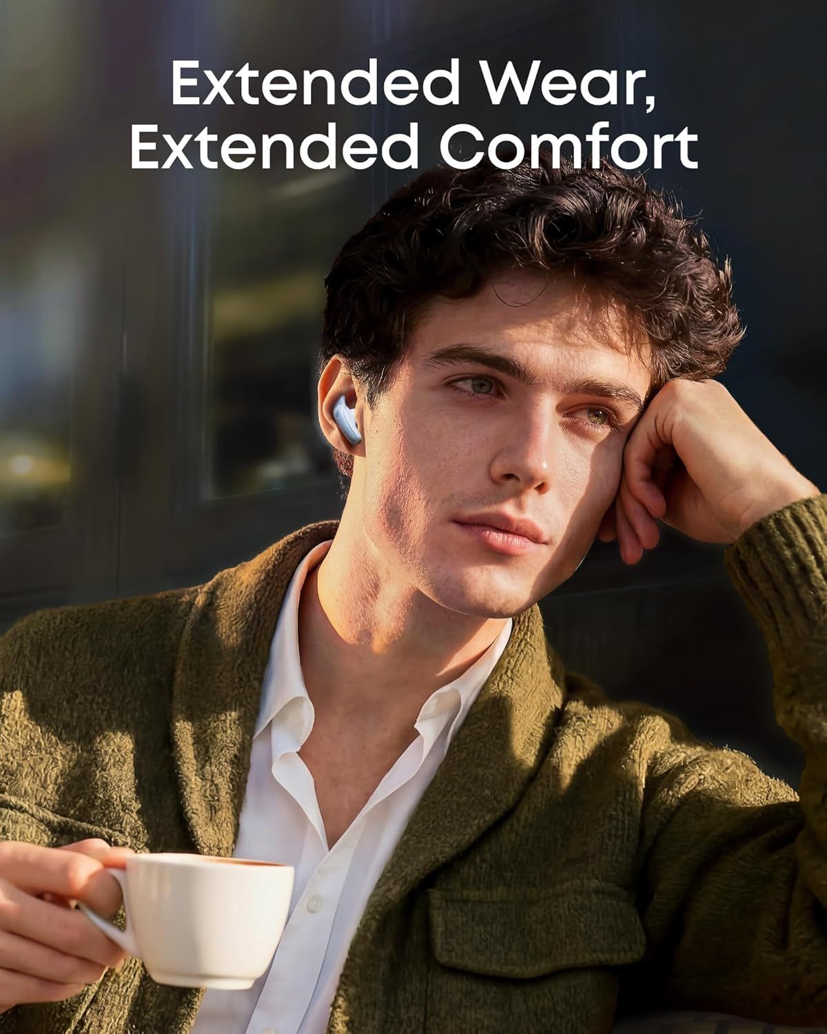 Manos libres Bluetooth Anker SoundCore Liberty Buds, TWS, ANC, Azul D1200G31