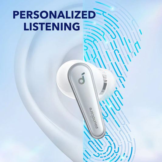 Handsfree Bluetooth Anker SoundCore Liberty 4, TWS, ANC, Blanco A3953G21