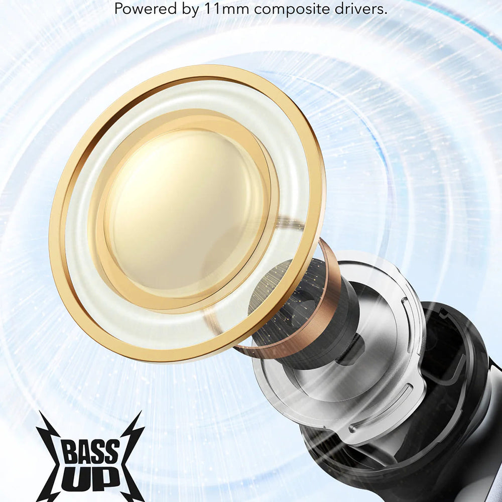 Manos libres Bluetooth Anker SoundCore P40i, TWS, ANC, Azul A3955G31