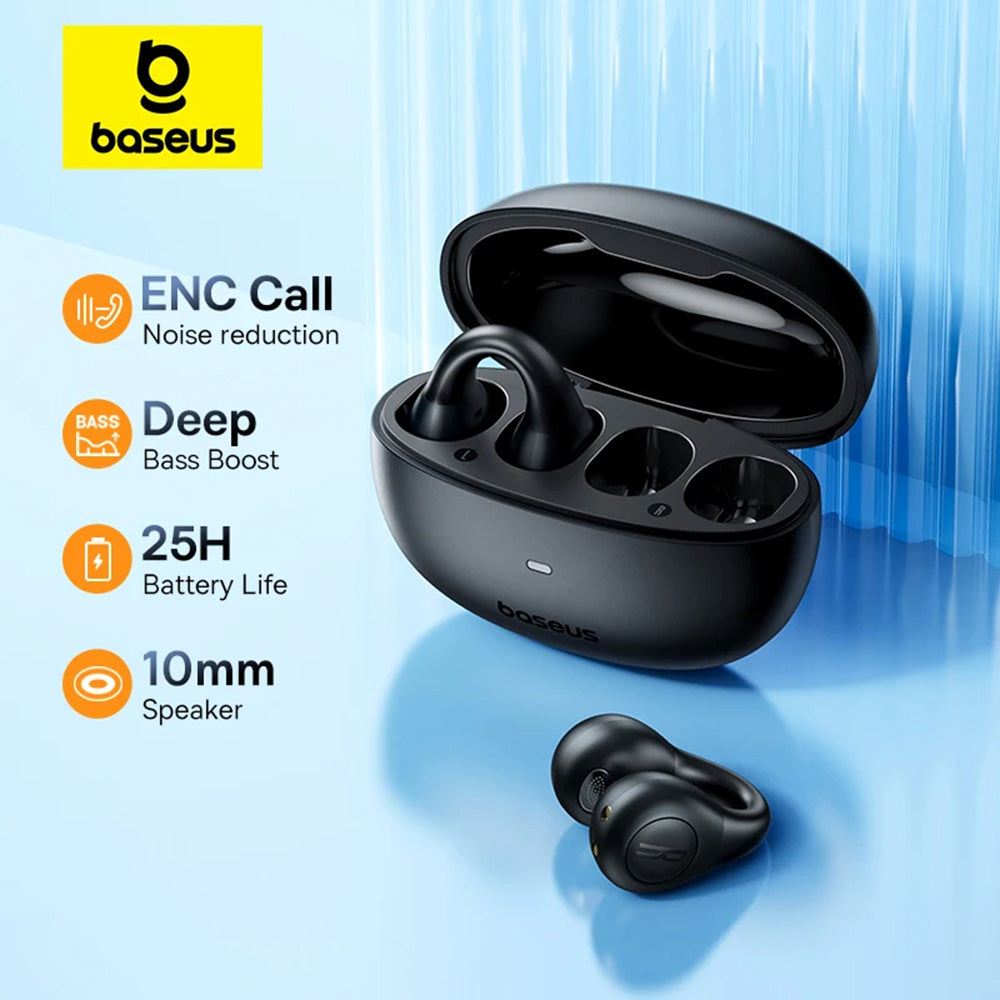 Manos libres Bluetooth Baseus AirGo AS01, TWS, Negro A00069101113113-00 