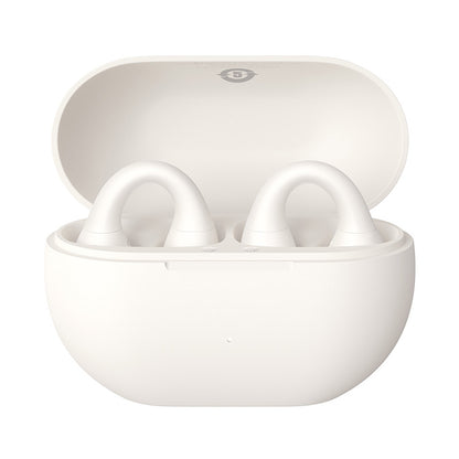 Handsfree Bluetooth Baseus Bass 15 Clip, TWS, Blanco A00079500223-00
