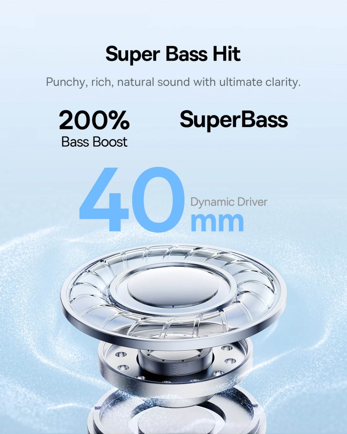 Manos libres Bluetooth Baseus BH1 Lite, A2DP, blanco A0203C02