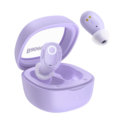 Handsfree Bluetooth Baseus Bowie WM02, TWS, Morado NGTW370205