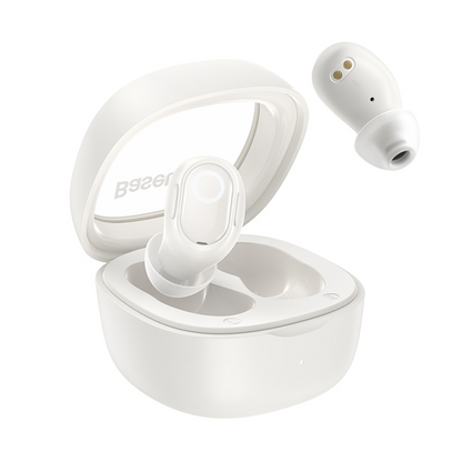 Manos libres Bluetooth Baseus Bowie WM02, TWS, Blanco, Reacondicionado NGTW370202