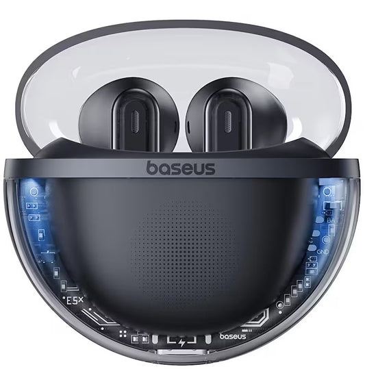 Handsfree Bluetooth Baseus Bowie E5x, TWS, Negro A00060101123-00