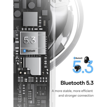 Auriculares Bluetooth Baseus Bowie E20, TWS, Negro