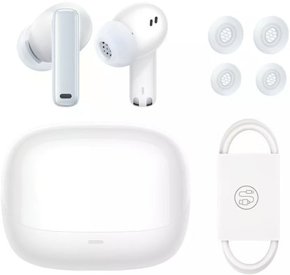 Handsfree Bluetooth Baseus Bowie M2s, TWS, ANC, Blanco NGTW350102