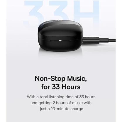 Auriculares Bluetooth Baseus Bowie E20, TWS, Negro