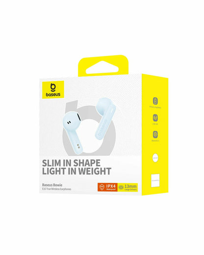 Handsfree Bluetooth Baseus Bowie E16, TWS, Azul A00061900313-01