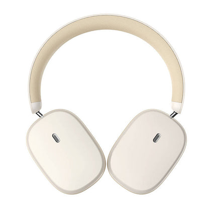 Manos libres Bluetooth Baseus Bowie H1, A2DP, ANC, Crema NGTW230202