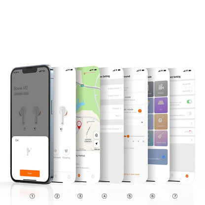 Handsfree Bluetooth Baseus Bowie M2, TWS, White A00024000221-Z1