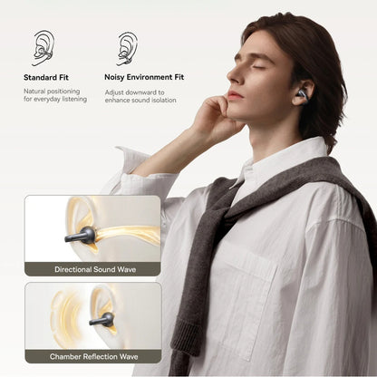 Manos libres Bluetooth Baseus Bowie MC1 Pro, TWS, MultiPoint, Negro A0102503