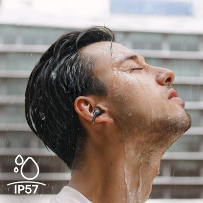 Manos libres Bluetooth Baseus Bowie MC1, TWS, Negro A00083501126-00