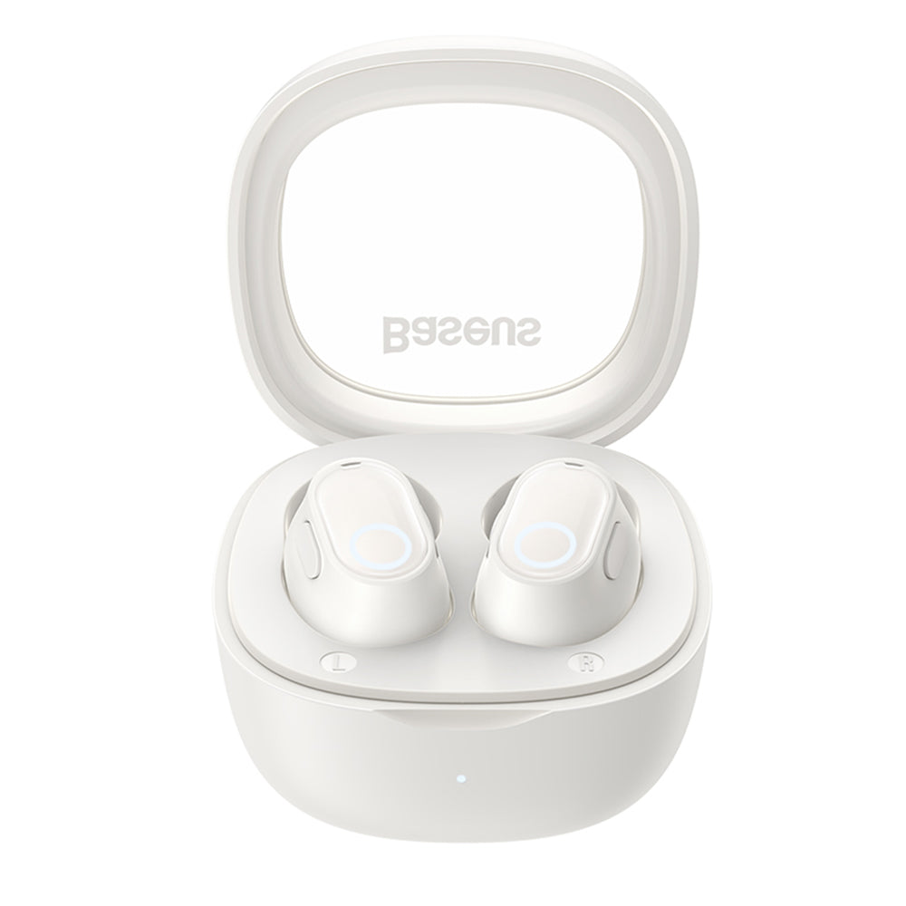 Handsfree Bluetooth Baseus Bowie WM02, TWS, Blanco NGTW370202