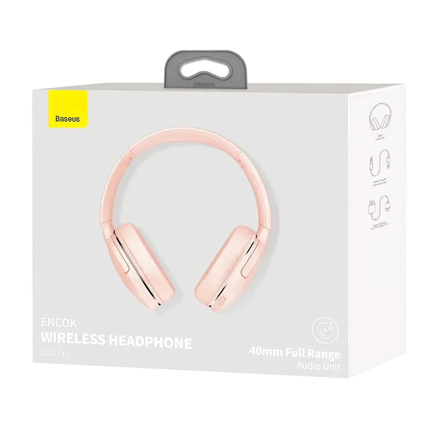 Handsfree Bluetooth Baseus Encok D02 Pro, MultiPoint, A2DP, Rosa NGTD010304