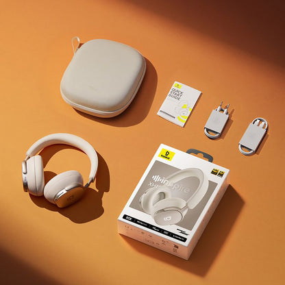 Manos libres Bluetooth Baseus Inspire XH1 Sound by Bose, A2DP, ANC, Blanco A00085701233-00