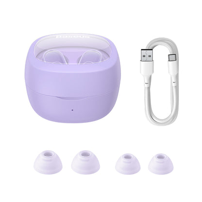 Handsfree Bluetooth Baseus WM02+, TWS, Morado NGTW370305