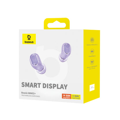 Handsfree Bluetooth Baseus WM02+, TWS, Morado NGTW370305