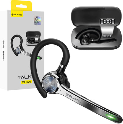 Manos libres Bluetooth Blavec Talk 1, MultiPoint, A2DP, Negro
