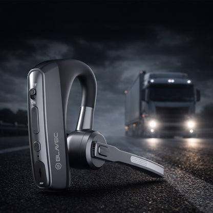 Manos libres Bluetooth Blavec Voyager 1, MultiPoint, A2DP, Negro