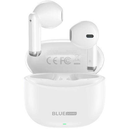 Handsfree Bluetooth Blue Power BPX33, TWS, Blanco