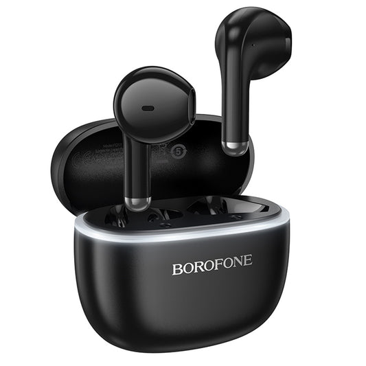Manos libres Bluetooth Borofone FQ11 Sound, TWS, Negro