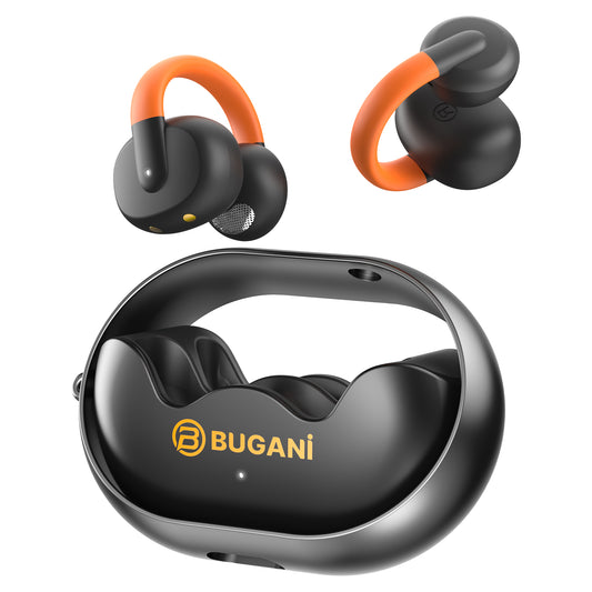 Manos libres Bluetooth Bugani Clip B21, TWS, Negro