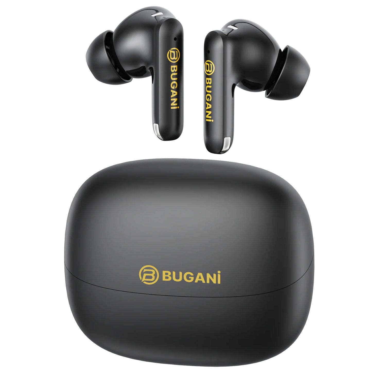 Manos libres Bluetooth Bugani Freebuds B20, TWS, ANC, Negro