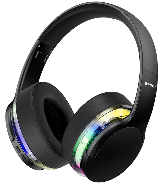 Manos libres Bluetooth BWOO BO-BW587, A2DP, ANC, Negro