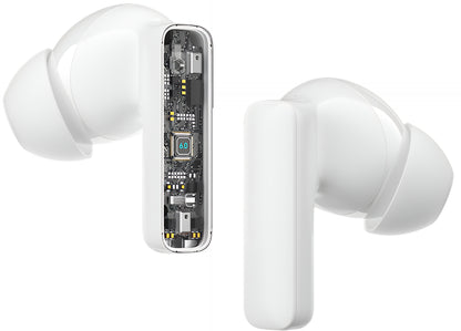 Manos libres Bluetooth BWOO BW40, TWS, ANC, Blanco