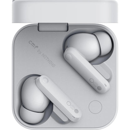 Manos libres Bluetooth CMF by Nothing Buds Pro 2, TWS, ANC, MultiPoint, Gris Claro