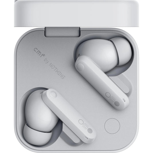 Manos libres Bluetooth CMF by Nothing Buds Pro 2, TWS, ANC, MultiPoint, Gris Claro