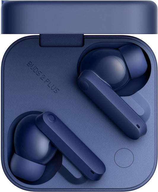 Manos libres Bluetooth CMF by Nothing Buds 2 Plus, TWS, ANC, MultiPoint, Azul