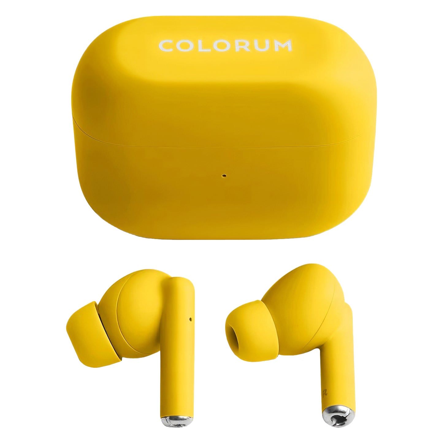 Manos libres Bluetooth Colourum CTWS-05, TWS, Amarillo 