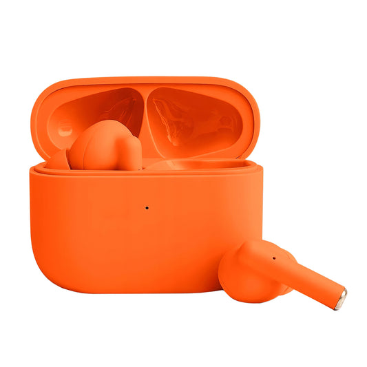 Manos libres Bluetooth Colourum CTWS-10, TWS, Naranja 