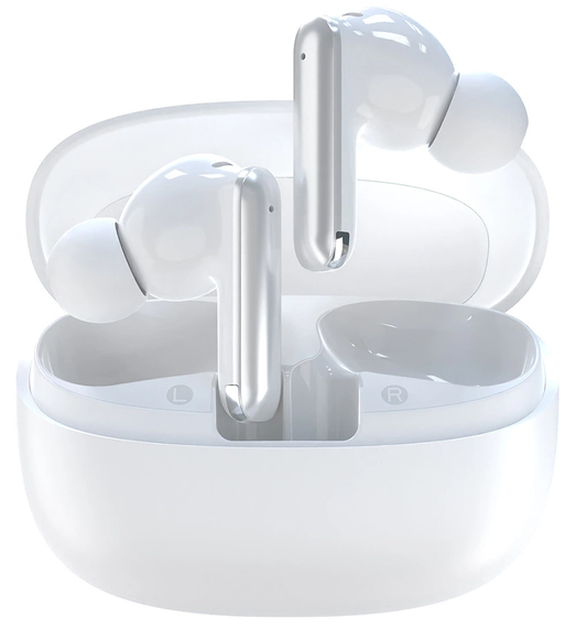 Manos libres Bluetooth Dudao U21, TWS, ANC, Blanco