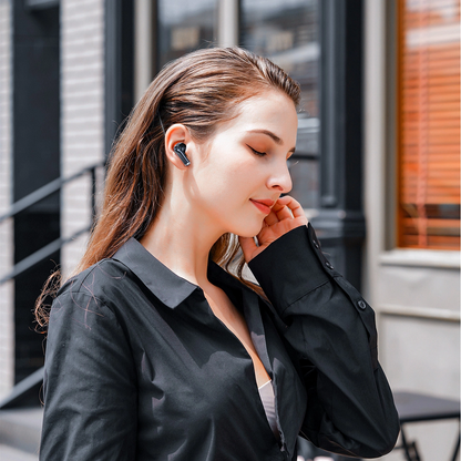 Manos libres Bluetooth Dudao U8, TWS, Negro