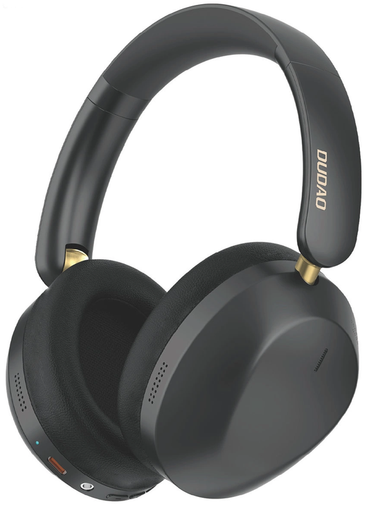 Manos libres Bluetooth Dudao X22 Max, A2DP, ANC, Negro