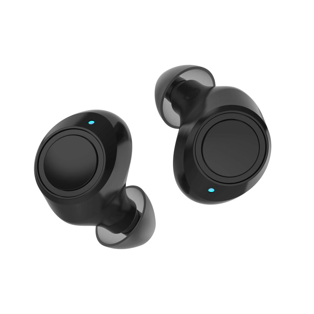Manos libres Bluetooth Fijo, TWS, Negro