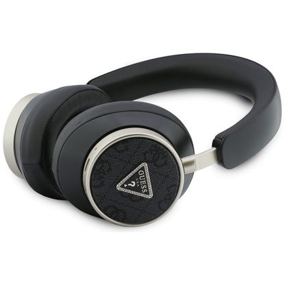 Manos libres Bluetooth Guess 4G Logo Triángulo Dorado, A2DP, Negro