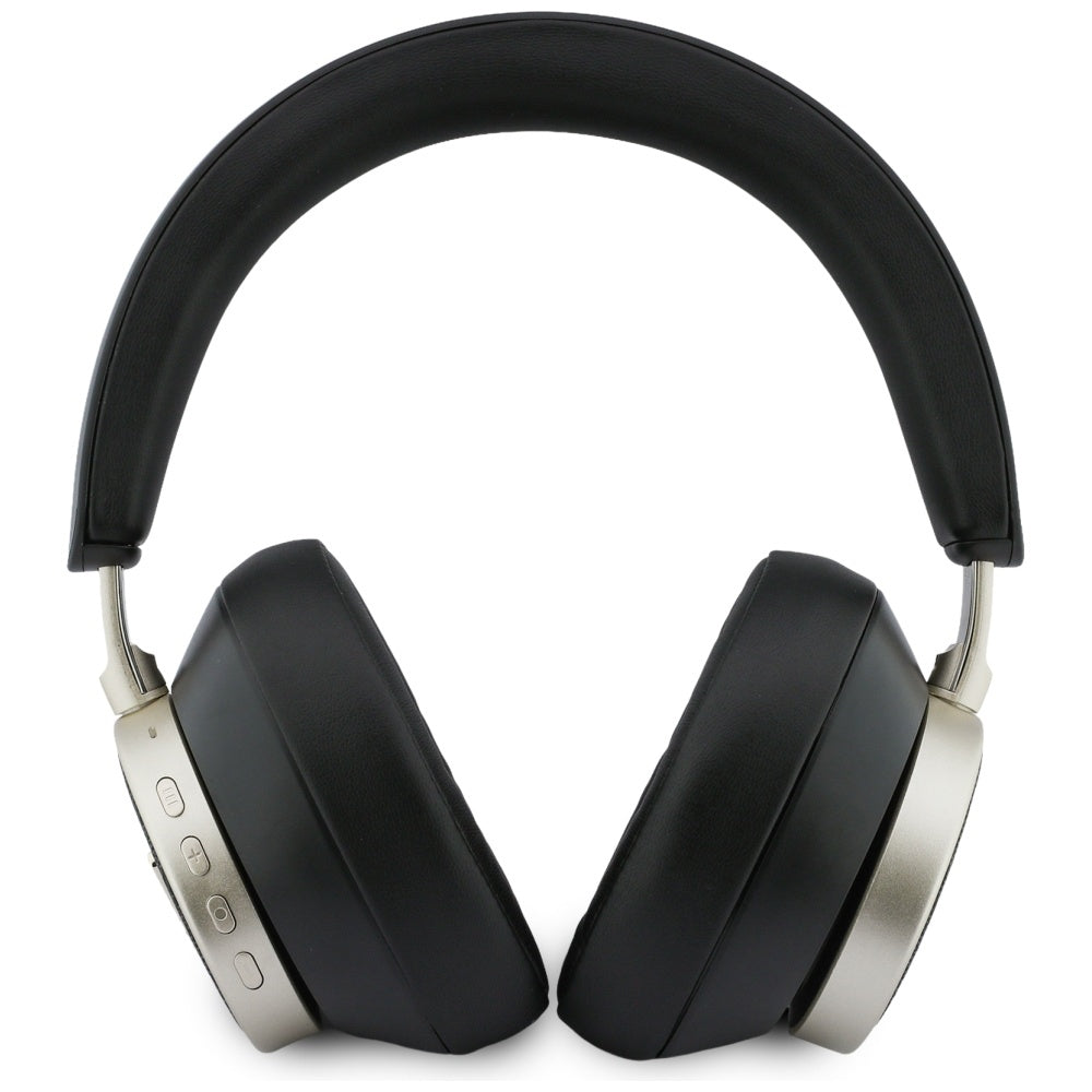 Manos libres Bluetooth Guess 4G Logo Triángulo Dorado, A2DP, Negro