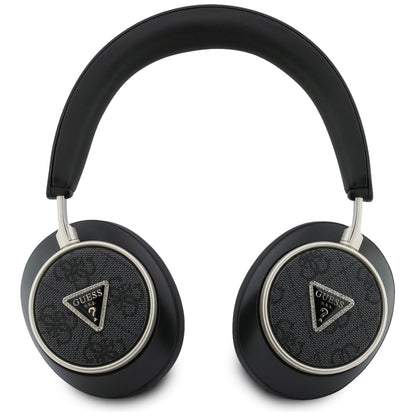 Manos libres Bluetooth Guess 4G Logo Triángulo Dorado, A2DP, Negro