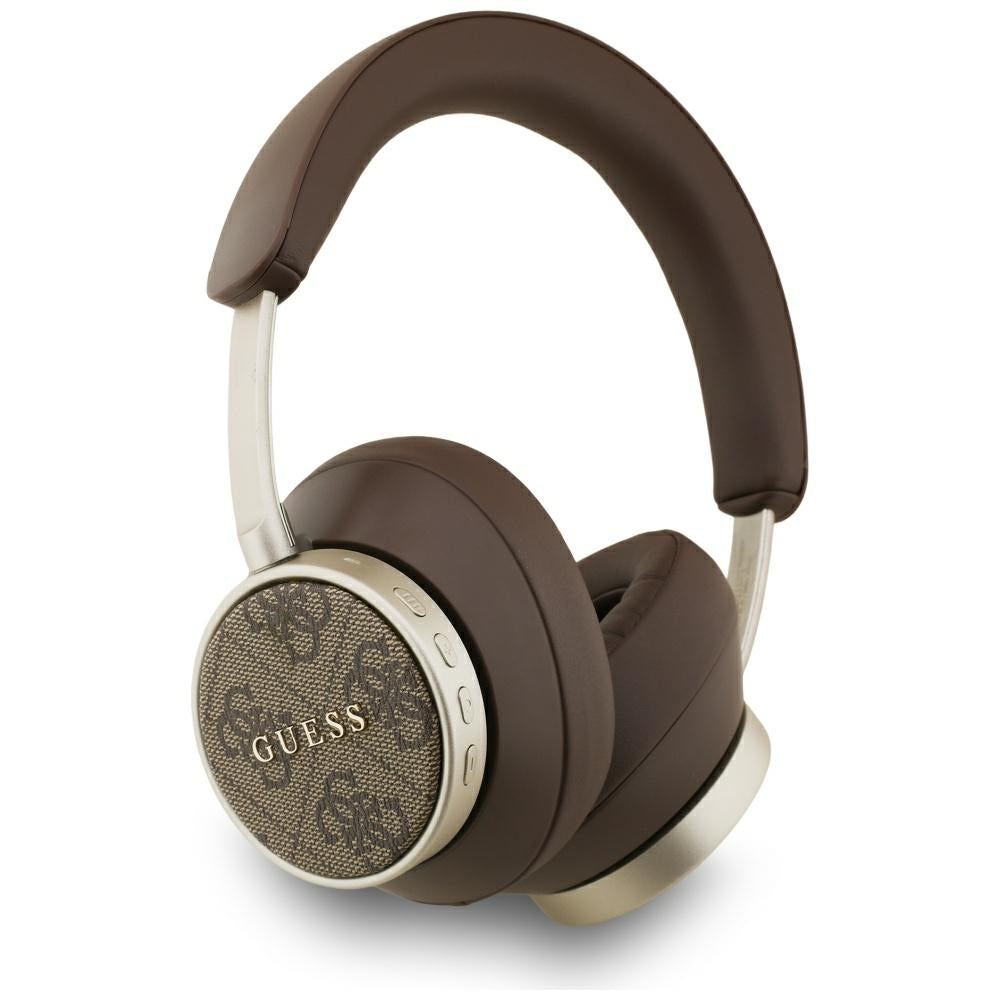 Manos libres Bluetooth Guess 4G Classic Logo, A2DP, Marrón