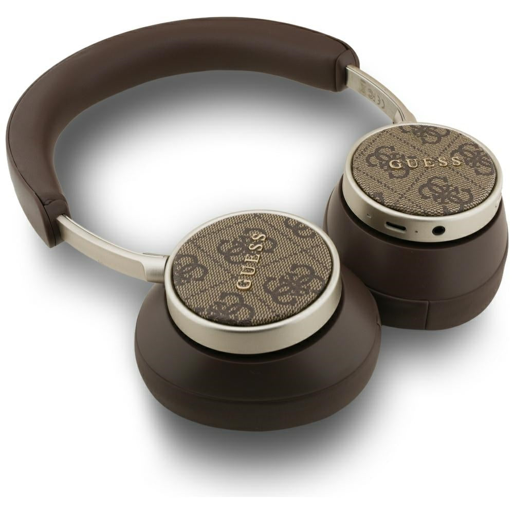 Manos libres Bluetooth Guess 4G Classic Logo, A2DP, Marrón