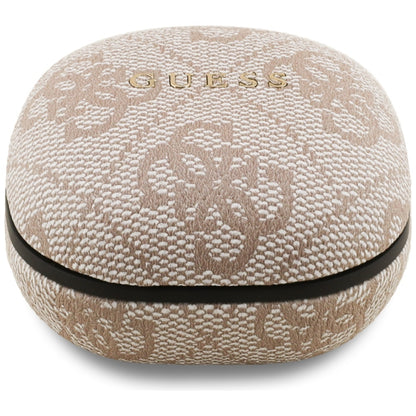 Handsfree Bluetooth Guess 4G Classic Metal Logo, TWS, Pink