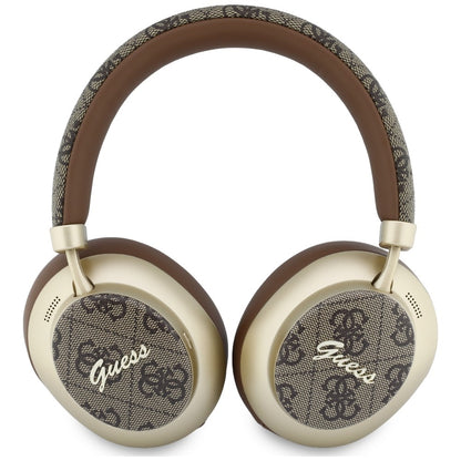 Manos libres Bluetooth Guess 4G Gold Script Metal, A2DP, Marrón