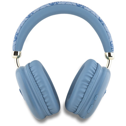 Handsfree Bluetooth Guess 4G Logo Triángulo Dorado, A2DP, Azul