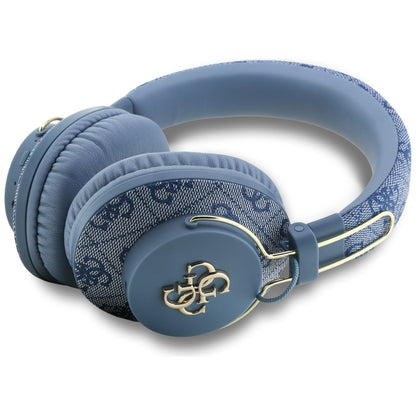 Handsfree Bluetooth Guess 4G Metal Logo, A2DP, Azul