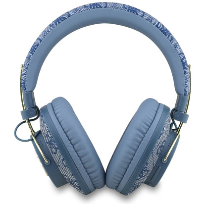 Handsfree Bluetooth Guess 4G Metal Logo, A2DP, Azul